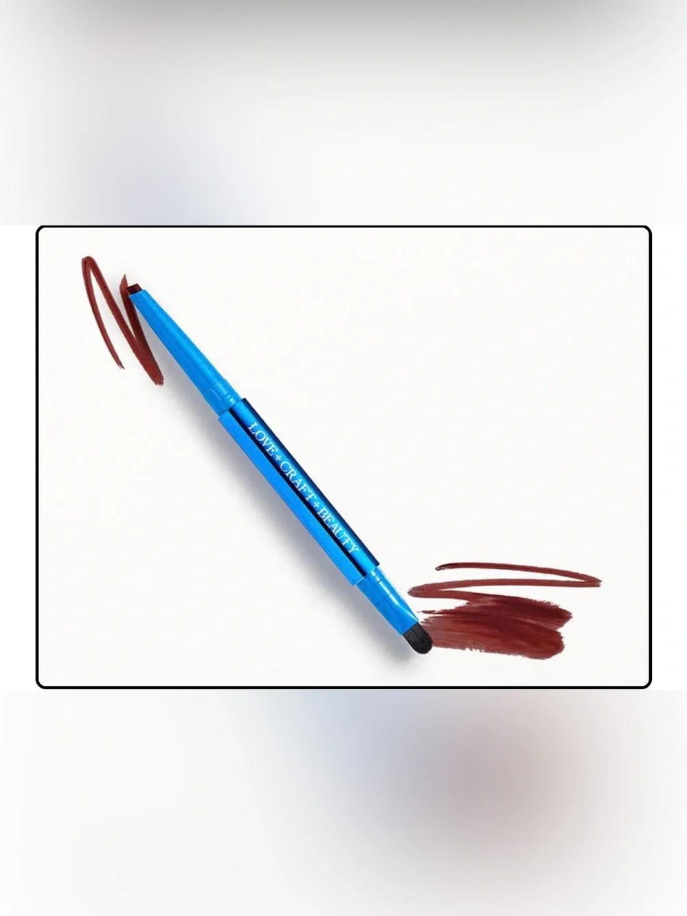 Love + Craft Beauty Alien Kiss Retractable Eyeliner & Brush - Blue